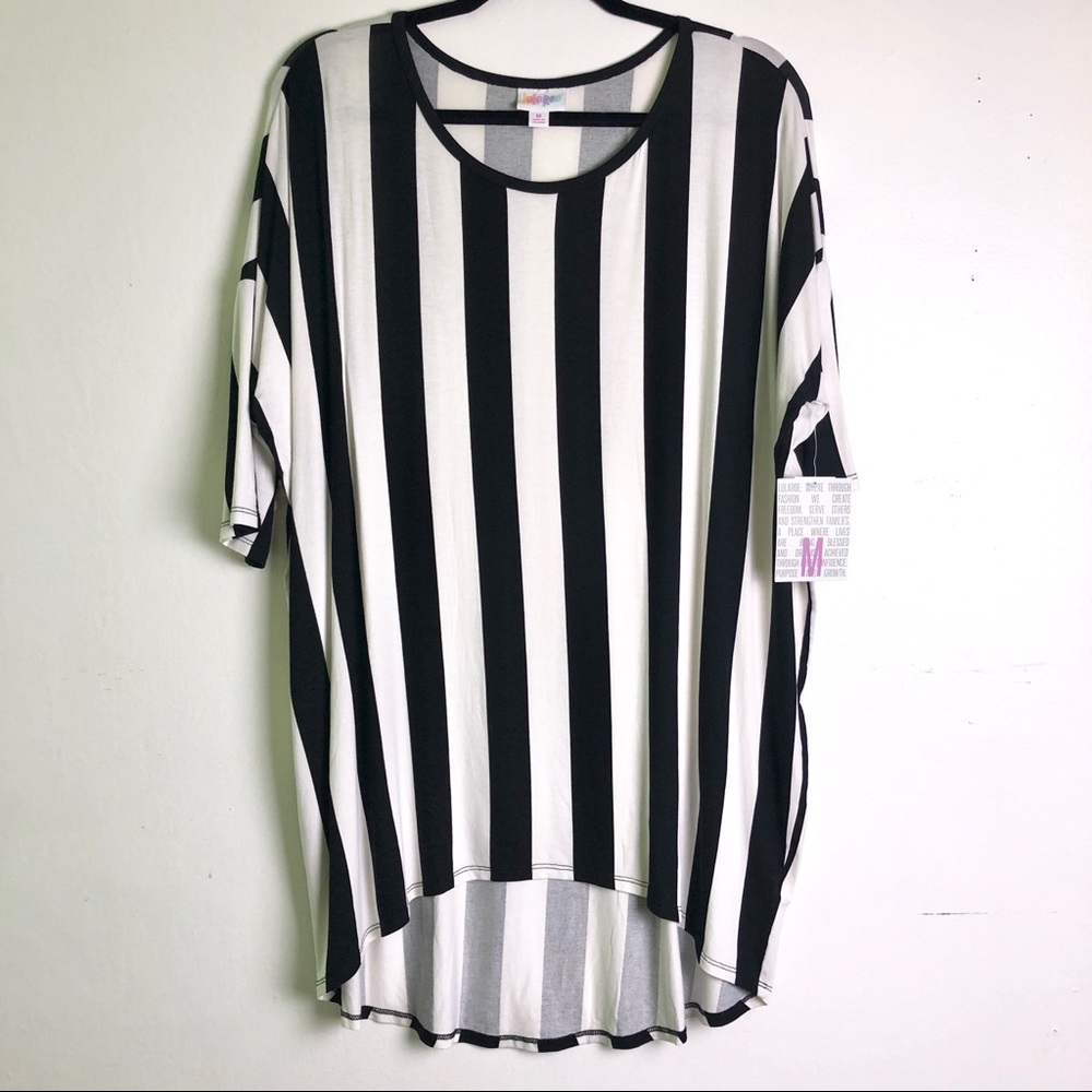 LuLaRoe Striped Irma Tunic Top